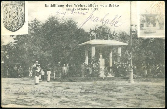Enthullung des Werschides von Brcko | antikvariat - detail pohlednice