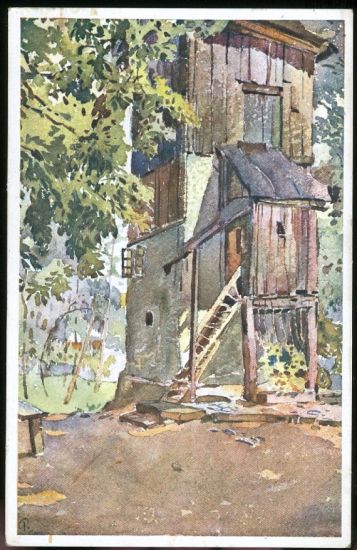 Lazne Podebrady  Byvala zvonice | antikvariat - detail pohlednice