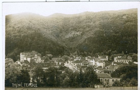 Trenc Teplice | antikvariat - detail pohlednice
