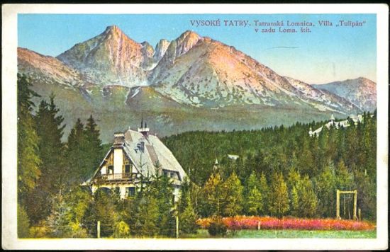 Vysoke Tatry  Tatranska Lomnica | antikvariat - detail pohlednice