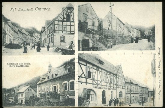 Krupka  Graupen Kgl Bergstadt | antikvariat - detail pohlednice