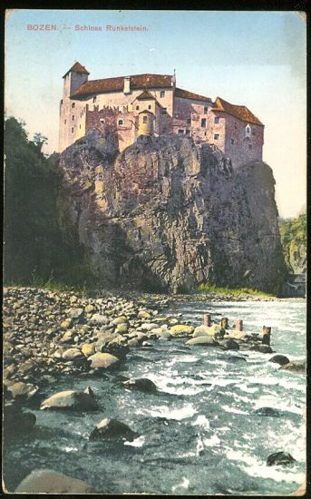 Bozen  Schloss Runkelstein | antikvariat - detail pohlednice