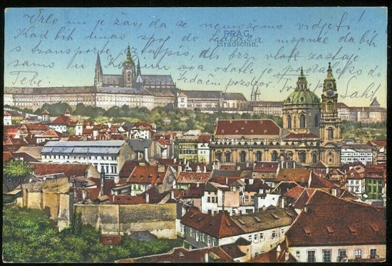 Preaha  Hradcany | antikvariat - detail pohlednice