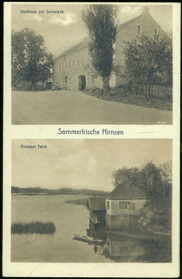 Sommerfrische Hirnsen Novozamecky rybnik | antikvariat - detail pohlednice