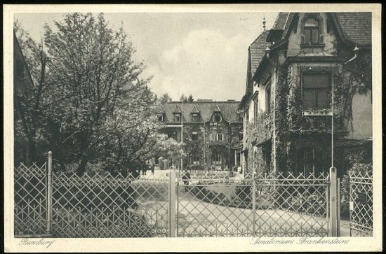 Rumburg  Sanatorium Frankenstein | antikvariat - detail pohlednice