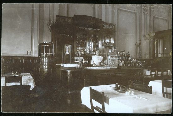 Plzensky prazdroj  restaurace | antikvariat - detail pohlednice
