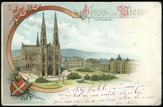 Gruss aus Wien | antikvariat - detail pohlednice