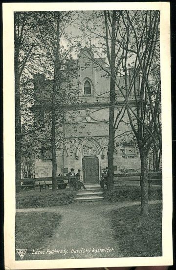 Lazne Podebrady  Havirsky kostelicek | antikvariat - detail pohlednice