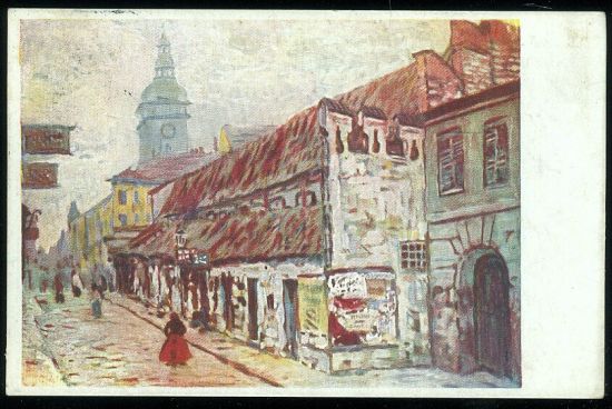 Mastne kramy  C Budejovice - Hurt J | antikvariat - detail pohlednice