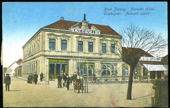 Nove Zamky  Narodni Hotel | antikvariat - detail pohlednice