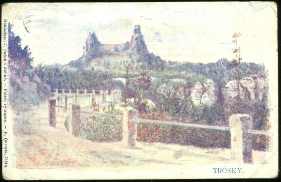 Trosky | antikvariat - detail pohlednice