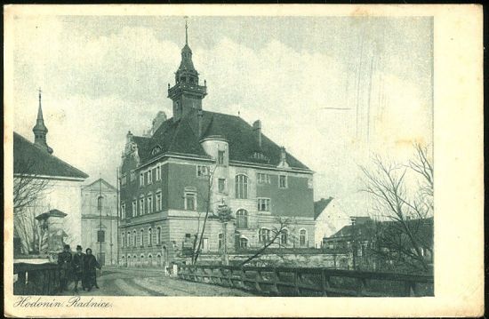 Hodonin  Radnice | antikvariat - detail pohlednice