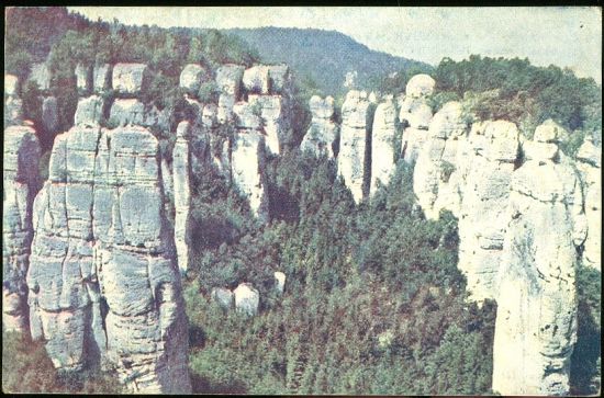 Skalni Mesto u Hrube Skaly | antikvariat - detail pohlednice