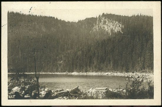 Plockensteinske jezero 1090 m | antikvariat - detail pohlednice