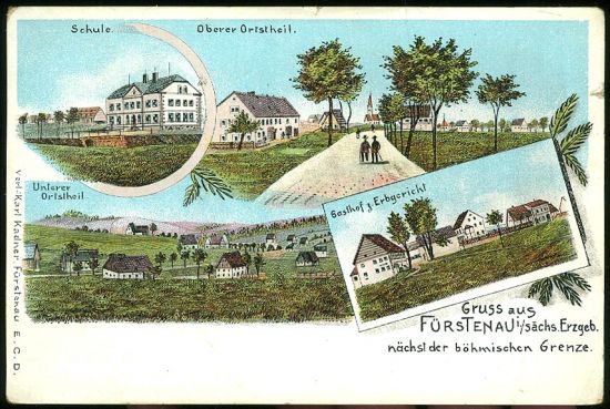 Gruss aus Furstenau | antikvariat - detail pohlednice