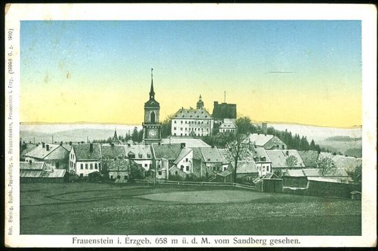 Frauenstein | antikvariat - detail pohlednice