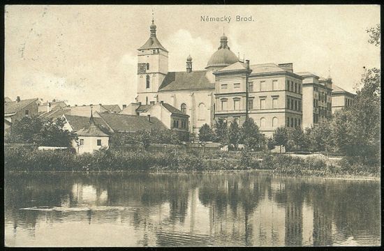 Nemecky Brod | antikvariat - detail pohlednice