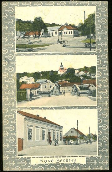 Nove Benatky | antikvariat - detail pohlednice