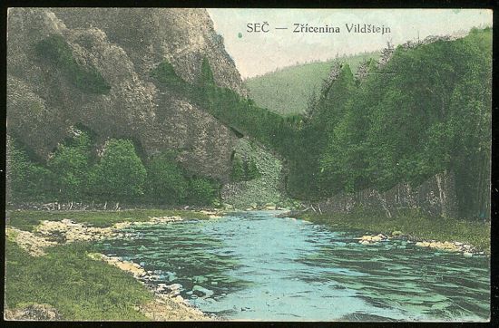 Sec  Zricenina Vildstejn | antikvariat - detail pohlednice