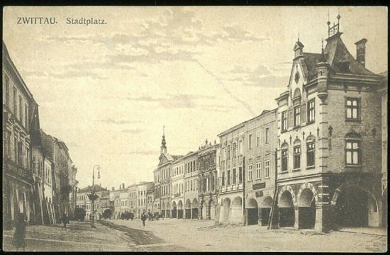 Zwitta  Stadtplatz | antikvariat - detail pohlednice