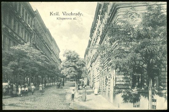 Kral Vinohrady Klicperova ul | antikvariat - detail pohlednice