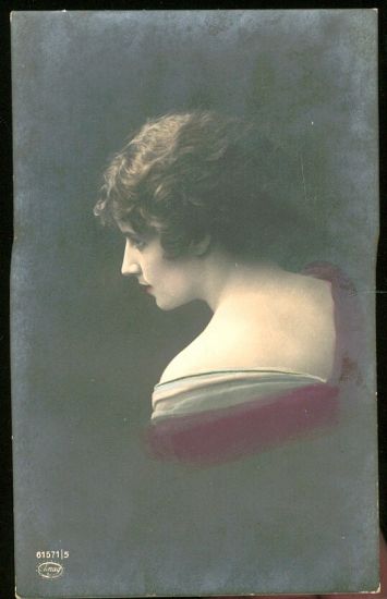 Dama II | antikvariat - detail pohlednice