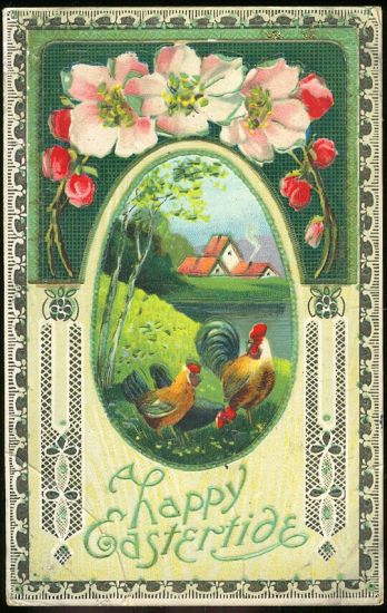 Happy Eastertide | antikvariat - detail pohlednice