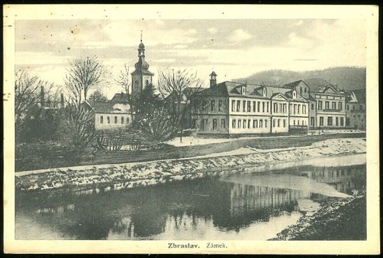 Zbraslav zamek | antikvariat - detail pohlednice