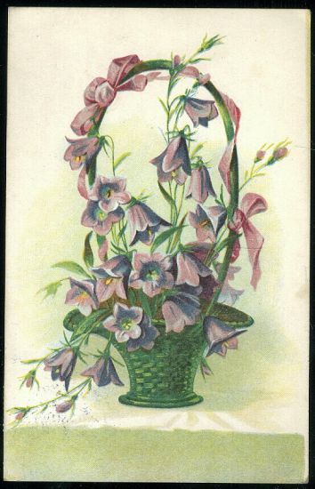 Kytice v kosiku | antikvariat - detail pohlednice