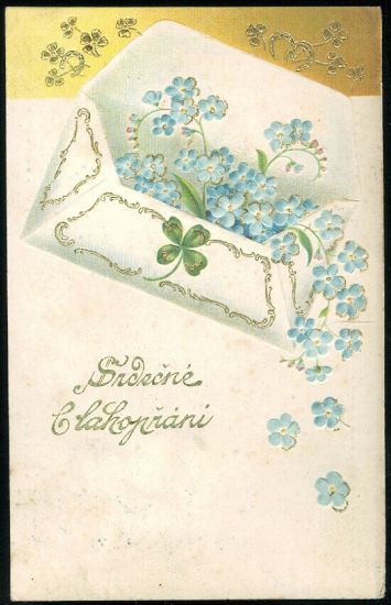 Srdecne blahoprani | antikvariat - detail pohlednice