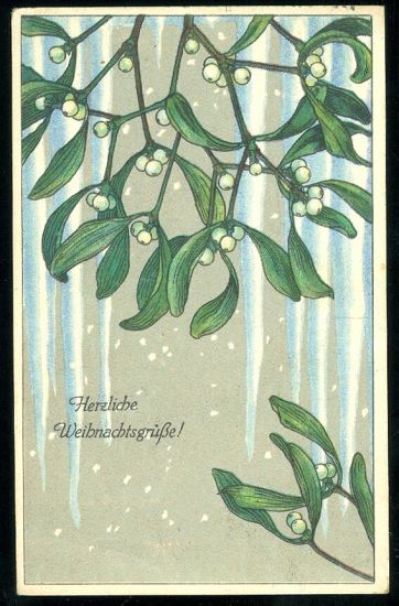Jmeli  Herzliche Weihnachtsgrusse | antikvariat - detail pohlednice