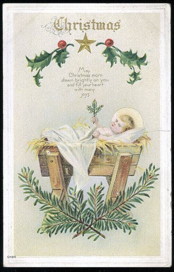 Christmas | antikvariat - detail pohlednice