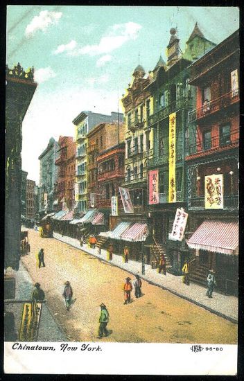 Chinatown New York | antikvariat - detail pohlednice