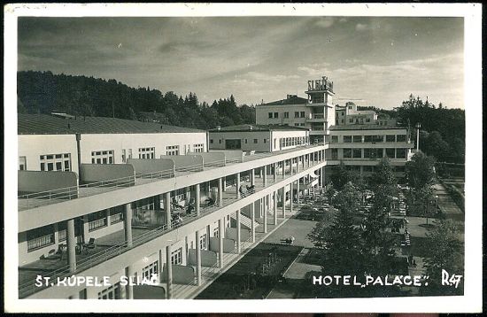 Sliac  hotel Palace | antikvariat - detail pohlednice