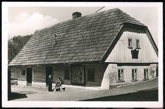 Hronov  Jiraskuv rodny domek | antikvariat - detail pohlednice