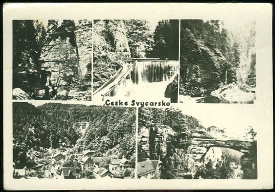 Ceske Svycarsko | antikvariat - detail pohlednice