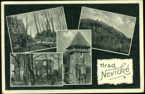 Hrad Nevicke | antikvariat - detail pohlednice