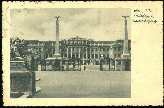 Wien  Schonbrunn | antikvariat - detail pohlednice