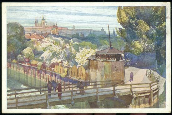 Praha  Zbrojnice na Kampe | antikvariat - detail pohlednice