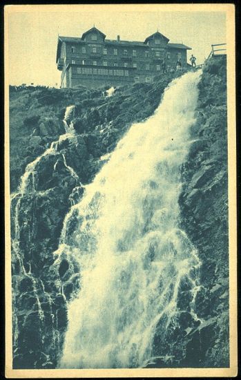 Krkonose  Labsky vodopad | antikvariat - detail pohlednice