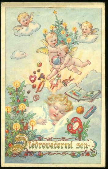 Stedrovecerni sen | antikvariat - detail pohlednice