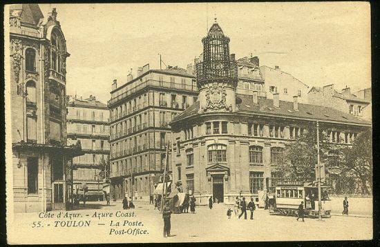 Toulon | antikvariat - detail pohlednice