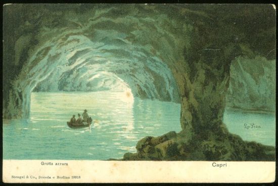 Capri | antikvariat - detail pohlednice