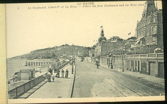 Le Havre | antikvariat - detail pohlednice