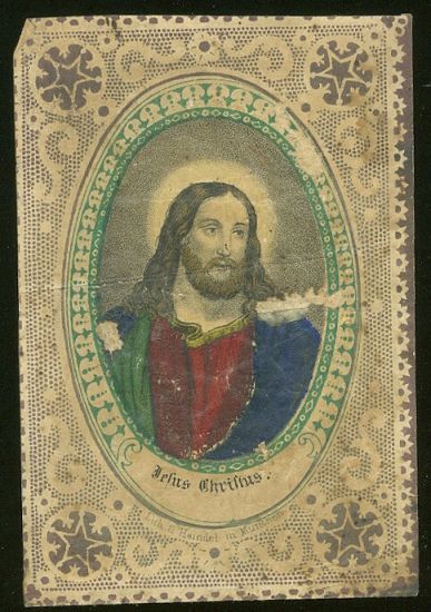 Svaty obrazek  Jezis Kristus | antikvariat - detail pohlednice