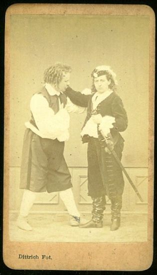 Divadelni fotografie | antikvariat - detail pohlednice