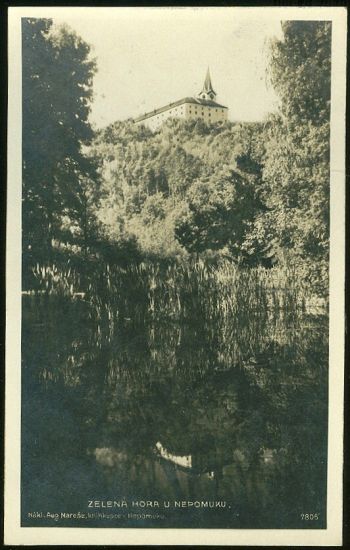 Zelena hora u Nepomuku | antikvariat - detail pohlednice