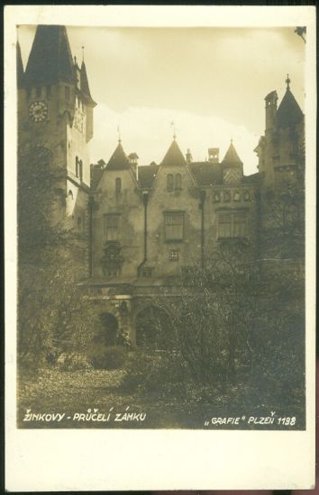 Zinkovy  Pruceli zamku | antikvariat - detail pohlednice