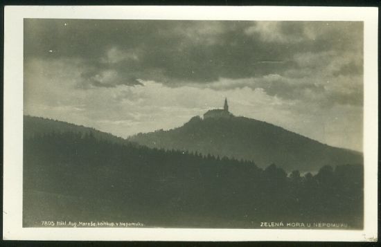 Zelena hora u Nepomuku | antikvariat - detail pohlednice