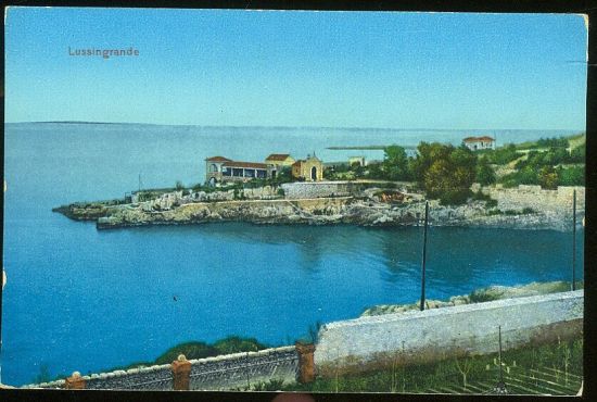 Lussingrande | antikvariat - detail pohlednice